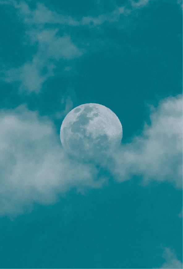 Moon At Dusk — 1