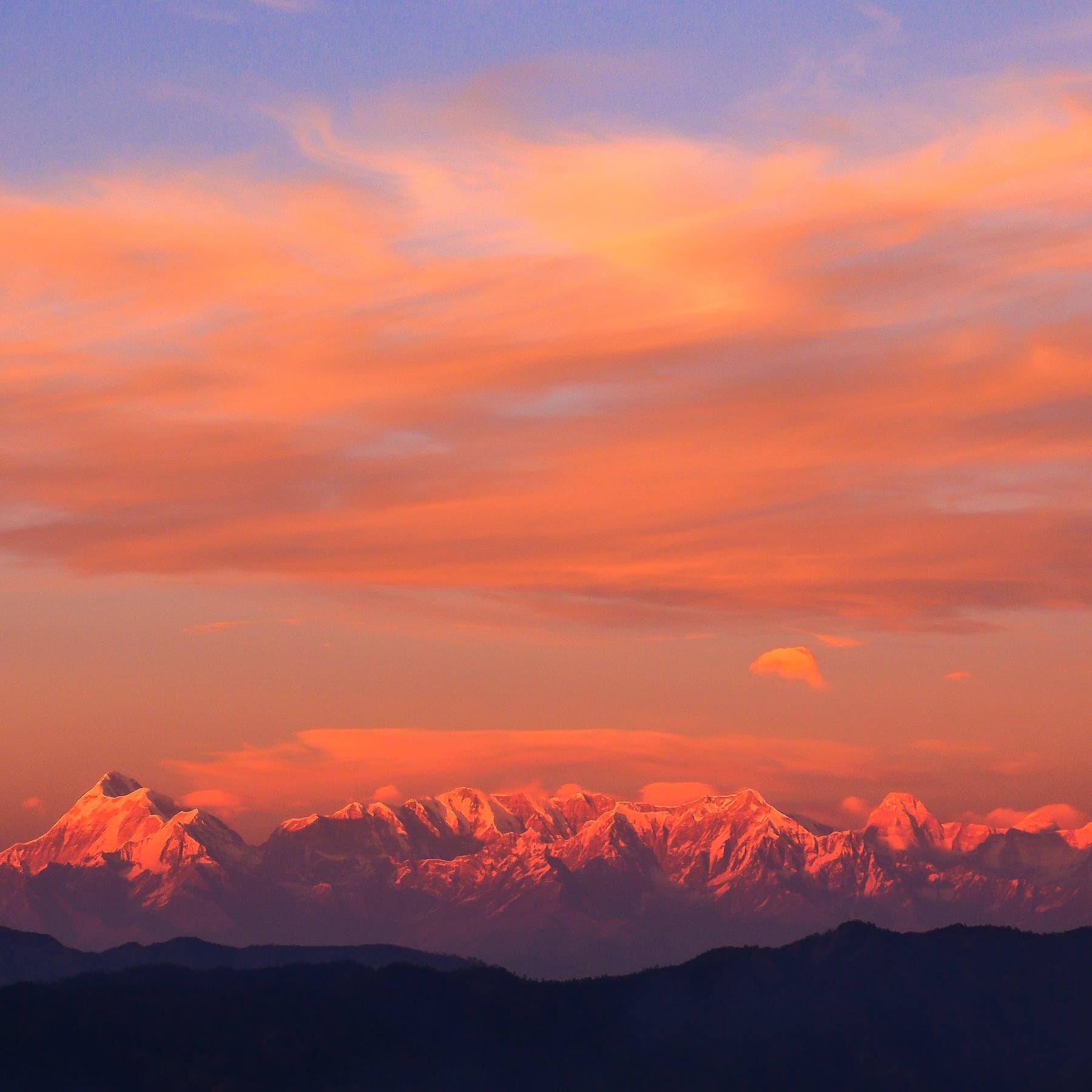 The Himalayan Sunset — 1